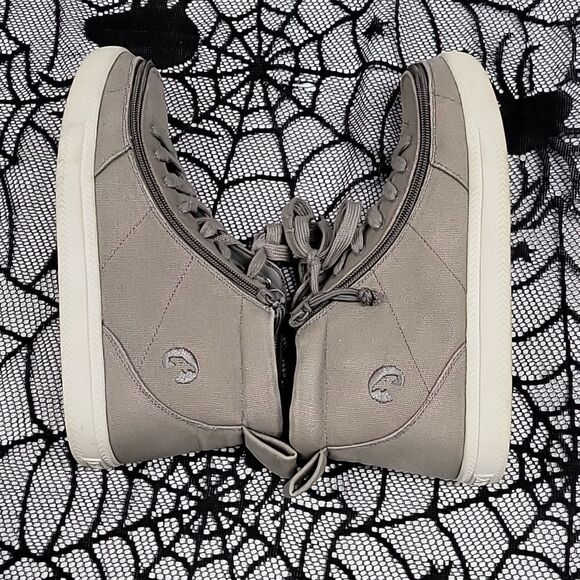 Gray High Top Billy Shoes Size 8M - Picture 4 of 7